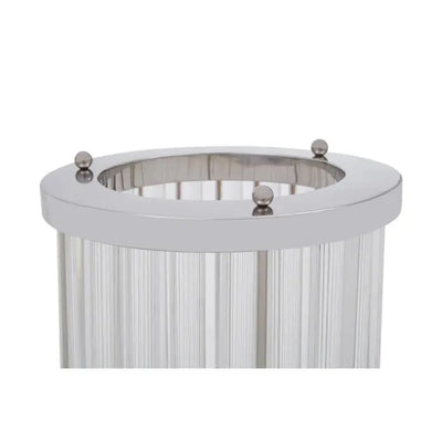 Norfolk Luxury Elle Small Silver Finish Candle Holder