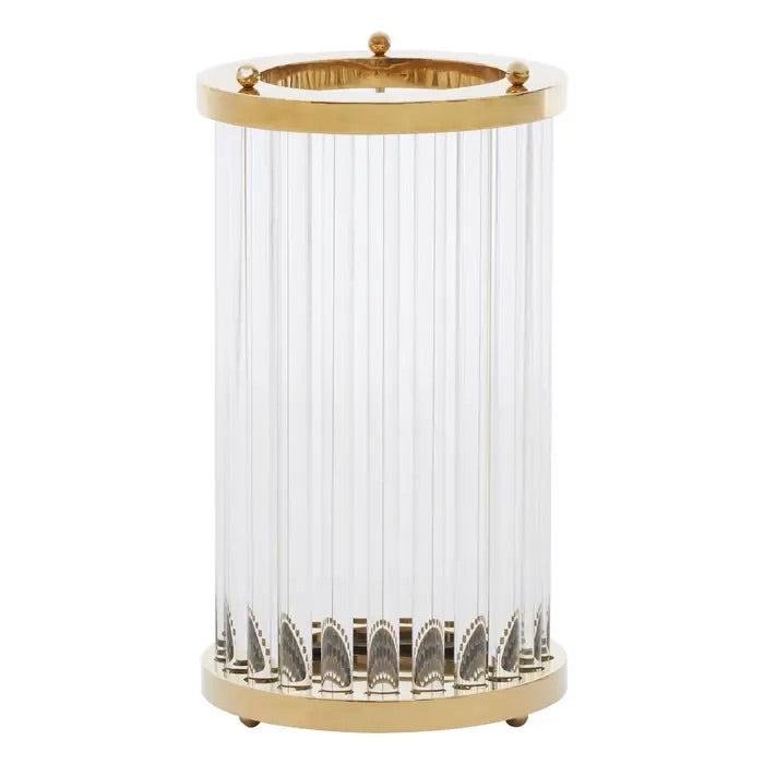 Norfolk Luxury Elle Large Gold Finish Candle Holder