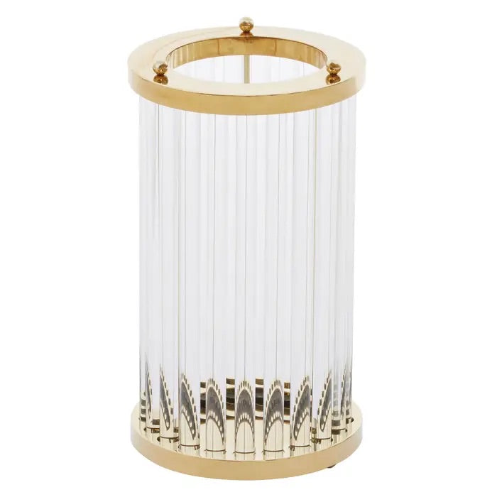 Norfolk Luxury Elle Large Gold Finish Candle Holder