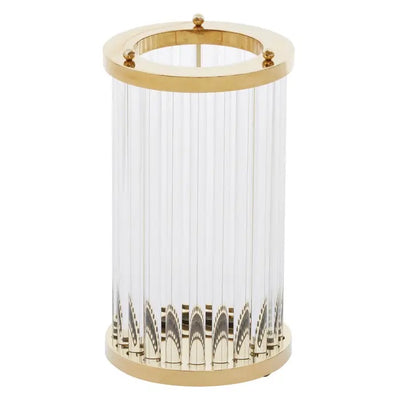 Norfolk Luxury Elle Large Gold Finish Candle Holder