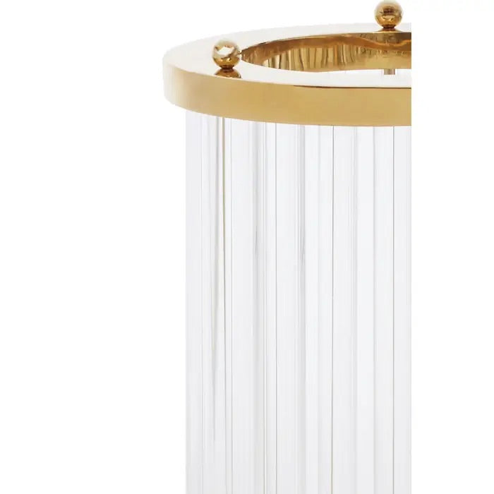 Norfolk Luxury Elle Large Gold Finish Candle Holder