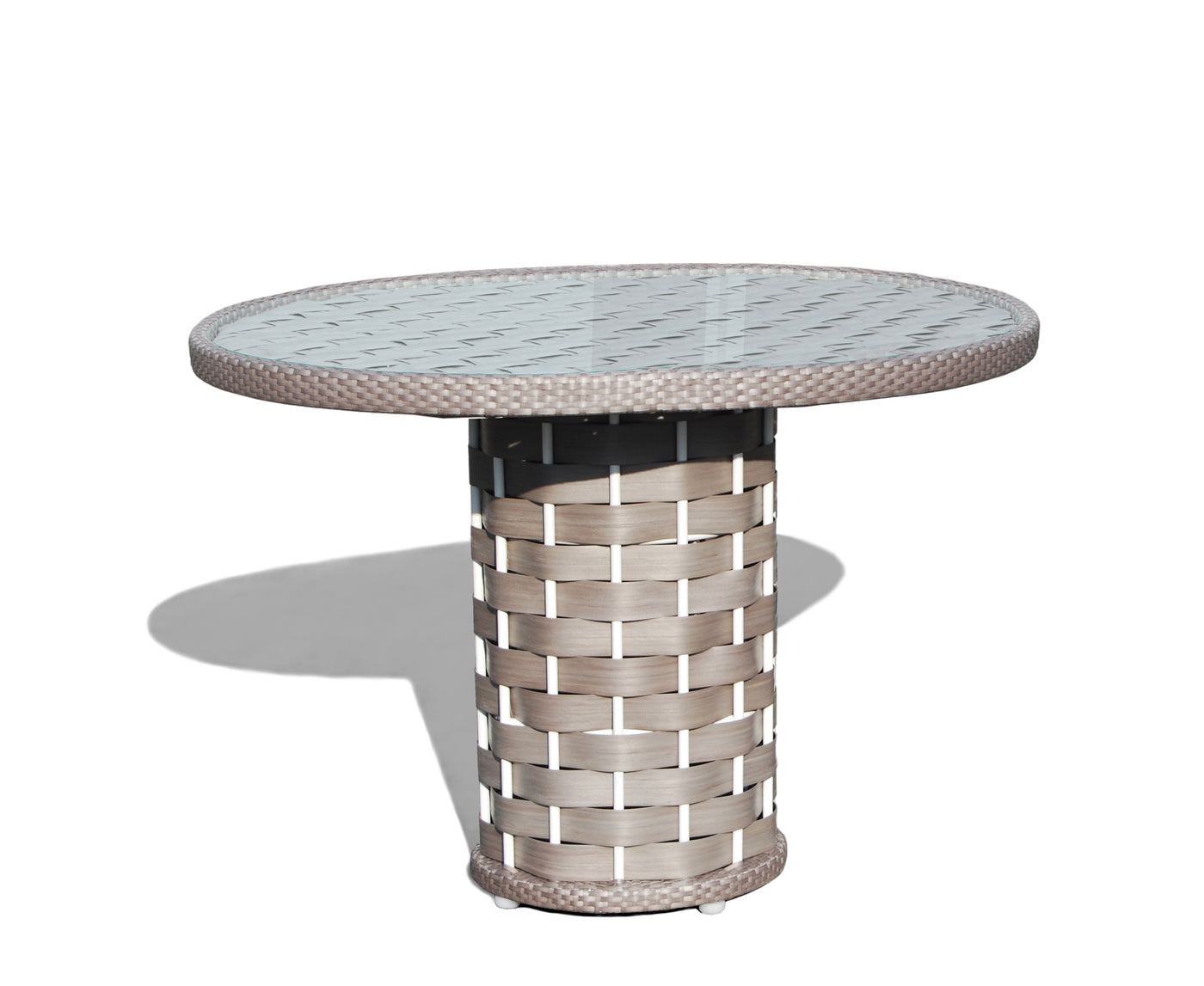 Strips Round Dining table by Skyline Design